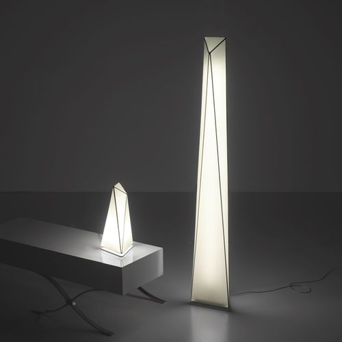 Lampada da terra - POLARIS - Ole! Lighting - in tela / contemporanea / con cavo