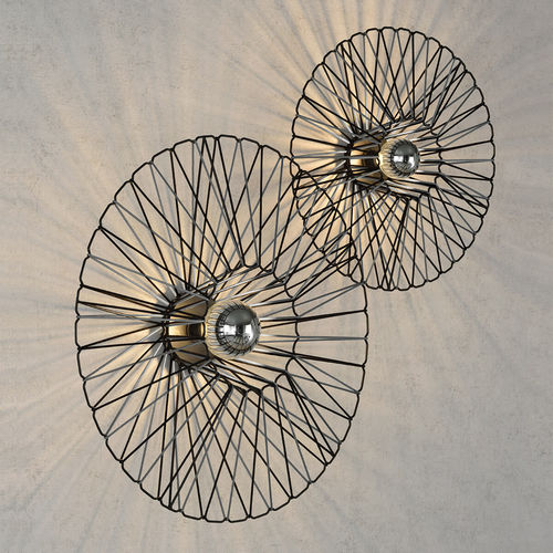 Applique design originale - BIMBA  - Ole! Lighting - da interno / in metallo / in corda