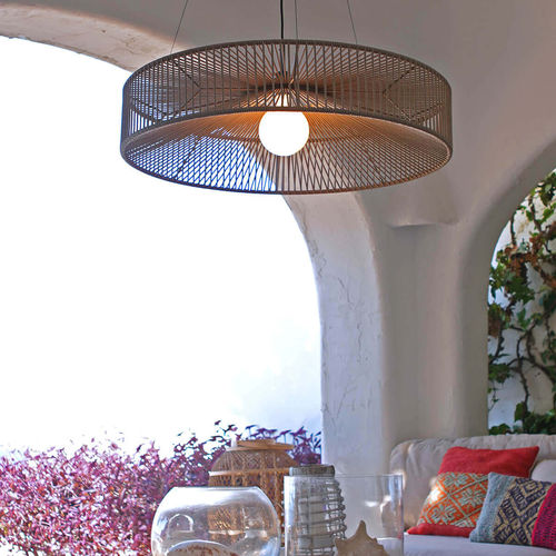 Lampada a sospensione - MARIOLA - Ole! Lighting - in metallo / in corda / contemporanea