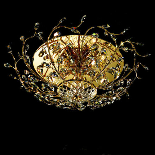 Lampadario classico - CENTER - Prearo Collezioni Luce - in vetro / in metallo