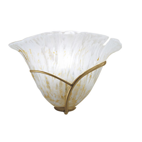 Applique classica - NOVO VITRUM 01 - Prearo Collezioni Luce - da interno / in ottone / in vetro