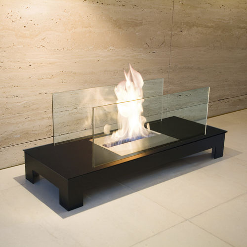 Bruciatore a bioetanolo rettangolare - FLOOR FLAME - RADIUS DESIGN - da appoggio