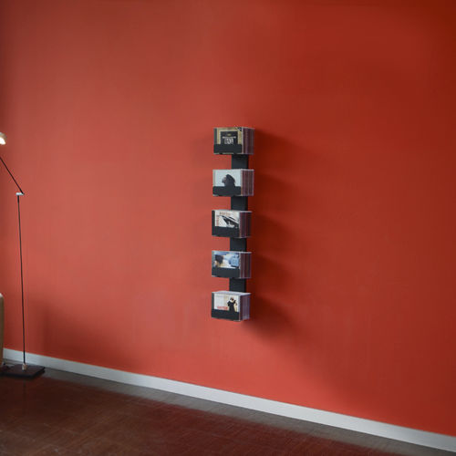 Mensola - CD-BAUM 2 SMALL - RADIUS DESIGN - contemporaneo / in acciaio con rivestimento a polvere / per CD