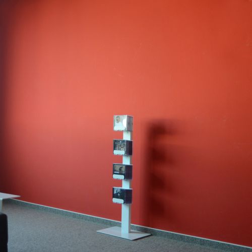 Scaffale contemporaneo - CD-BAUM 2 SMALL - RADIUS DESIGN - in acciaio con rivestimento a polvere / per CD / per DVD