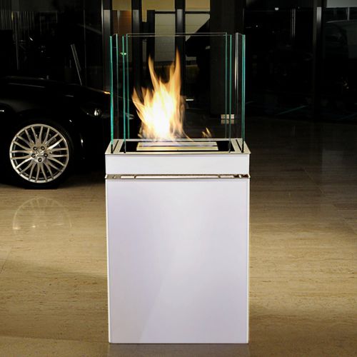 Bruciatore a bioetanolo rettangolare - SEMI FLAME - RADIUS DESIGN
