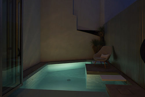 Piscina da esterno - LA ROCHE SUR YON - PISCINES CARRE BLEU - da interno / per hotel / interrata