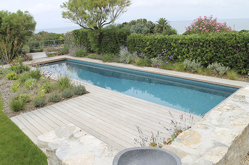 Piscina da esterno - BIARRITZ 64 - PISCINES CARRE BLEU - interrata / in ceramica / in mosaico