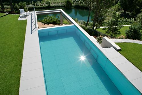Fondo mobile per piscina - NICOLLIER VALAIS - PISCINES CARRE BLEU