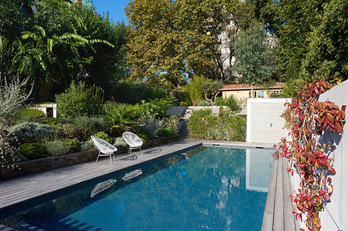 Piscina corridoio di nuoto - COULOIR DE NAGE BORDEAUX - PISCINES CARRE BLEU - su misura / da esterno / interrata