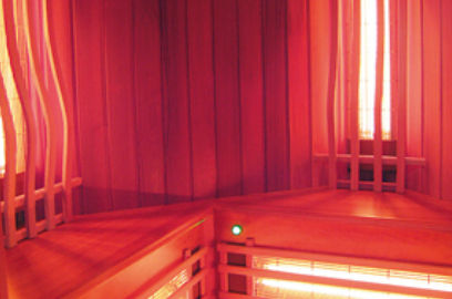 Sauna a infrarossi - PISCINES CARRE BLEU - contract