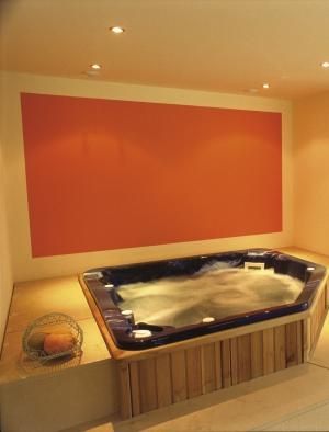 Spa da incasso - LE MANS - PISCINES CARRE BLEU - d'angolo / 3 posti / per uso residenziale
