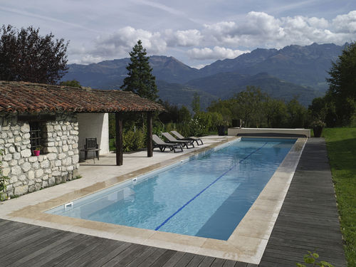 Piscina corridoio di nuoto - GRENOBLE - PISCINES CARRE BLEU - da esterno / interrata / in calcestruzzo