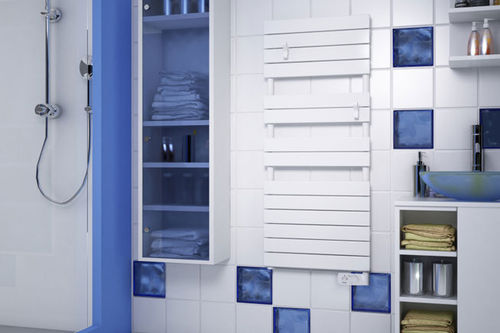 Scaldasalviette elettrico - SANTIAGO CLASSIC - SAUTER - con fluido termoconvettore / contemporaneo / in metallo