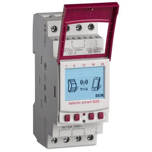 Programmatore per riscaldamento - TALENTO SMART B25 - Grässlin - su guida DIN