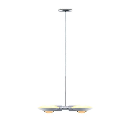 Lampada a sospensione - PURO FILO DOPPIO - Occhio - in alluminio / in acciaio / in ottone