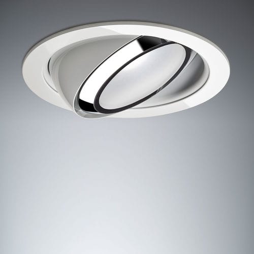 Faretto da incasso a soffitto - PIÙ R PIANO , PIÙ R PIANO SEAMLESS - Occhio - LED / rotondo / IP20