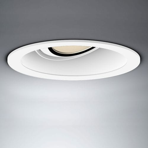 Faretto da incasso a soffitto - PIÙ R PIANO IN , PIÙ R PIANO IN SEAMLESS - Occhio - LED / rotondo / IP20