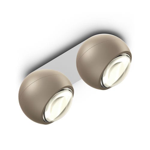 Faretto da soffitto - IO GIRO DOPPIO - Occhio - LED / rotondo / professionale