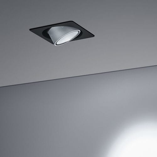Faretto da incasso a soffitto - LUI PIANO , UI PIANO SEAMLESS - Occhio - LED / rotondo / professionale