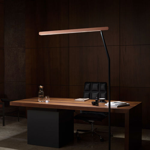 Lampada da terra - MITO  - Occhio - in alluminio / contemporanea / con cavo