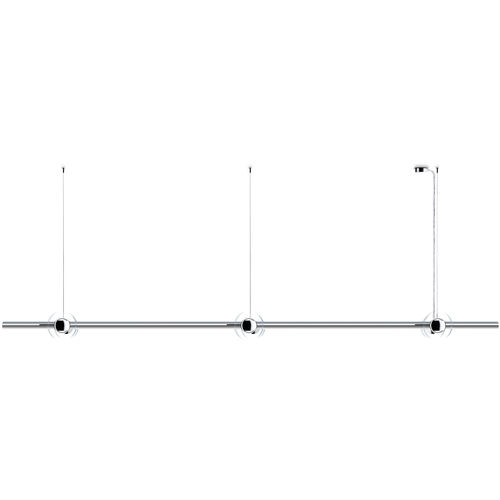 Lampada a sospensione - DIVO SISTEMA SEI - Occhio - in alluminio / in vetro / in ottone