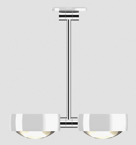 Lampada a sospensione - SENTO: SOFFITTO DOPPIO - Occhio - in metallo / contemporanea / con cavo