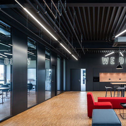 Profilo luminoso integrato - TUGRA - TRILUX France S.A.S - LED / modulare / di servizio