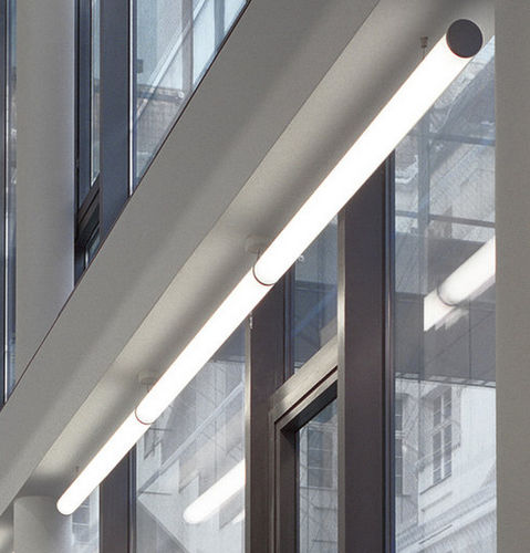 Luce a sospensione - PURELIGHT - Selux - a lampada fluorescente / lineare / in alluminio estruso