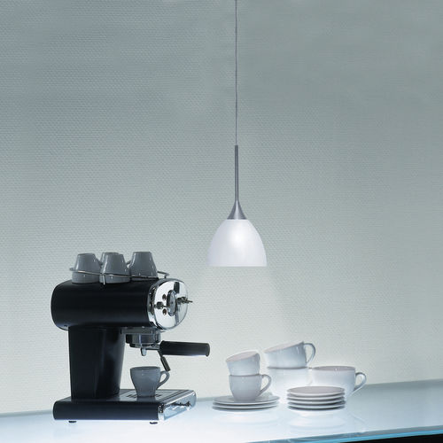 Lampada a sospensione - SILVA / 160 G9 S - BRUCK - in vetro soffiato / contemporanea / con cavo