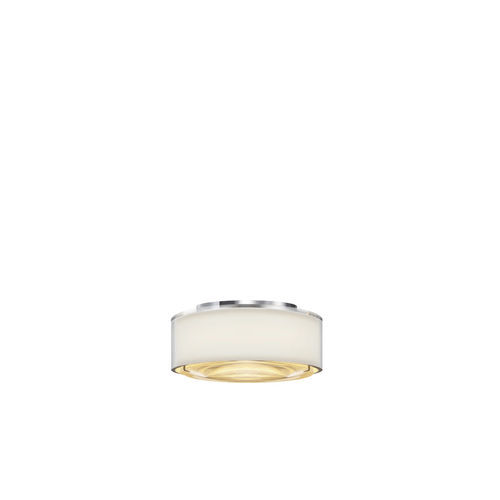 Plafoniera contemporanea - OPTO / 75° AC C - BRUCK - rotonda / in vetro / LED