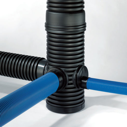 Condotto in polietilene - SIROBAU S 300 - HEGLER PLASTIK - per sistema di drenaggio / ecologico