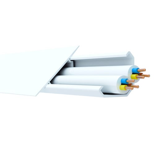Canalina di cablaggio in alluminio - WK - Kunststoffwerke GGK - da soffitto / a muro / residenziale