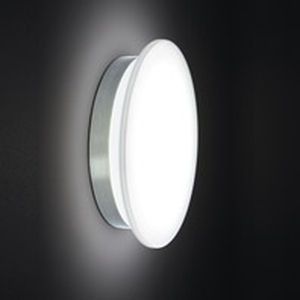 Applique contemporanea - DOUALA - RZB - da interno / in acciaio inossidabile / tonda