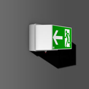 Illuminazione di emergenza a muro - GSUN® 2 - RZB - rettangolare / LED / in plastica