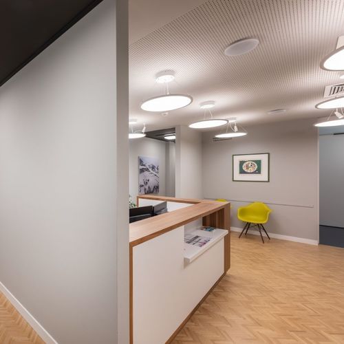 Luce a sospensione - FLAT SLIM DISC - RZB - LED / rotonda / centrabile