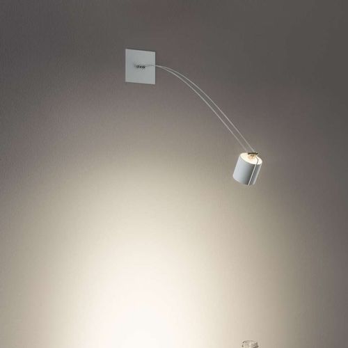 Applique contemporanea - SHOP MONO - Buschfeld Design - da interno / in alluminio / tonda
