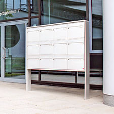 Cassetta delle lettere autoportante - VERTICAL - Erwin Renz - condominiale