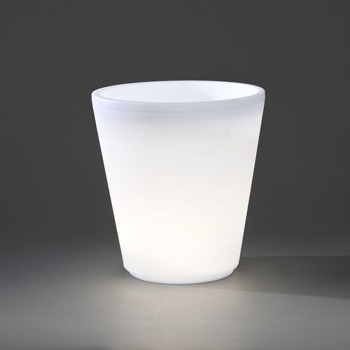 Vaso da giardino in polietilene - ASSISI - Gnosjö Konstsmide - conico / luminoso / per uso residenziale