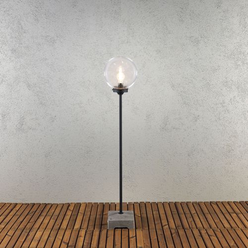 Lampada da terra - LODI  - Gnosjö Konstsmide - in alluminio / in vetro / classica