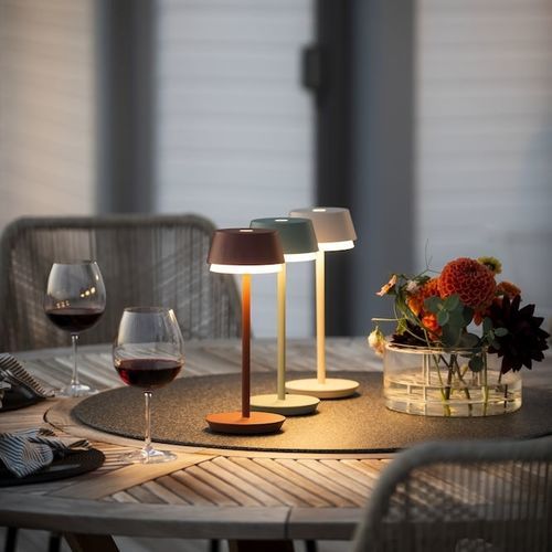 Lampada da tavolo - LYON  - Gnosjö Konstsmide - in alluminio / contemporanea / senza fili
