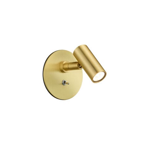 Applique contemporanea - 64.509.03 - Baulmann Leuchten - da interno / in ottone / cilindrica