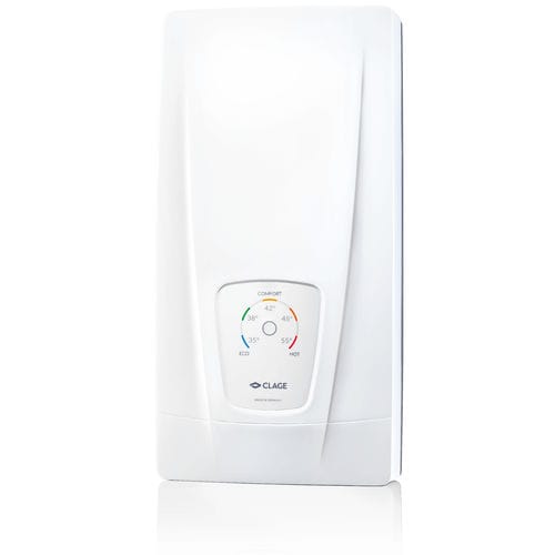 Scaldacqua istantaneo elettrico - DCX 13 NEXT - CLAGE GmbH - da parete / verticale / per stanza da bagno