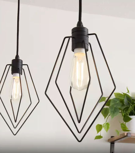 Lampada a sospensione - 00043168549615 - GE Lighting - in metallo / in acciaio / in corda