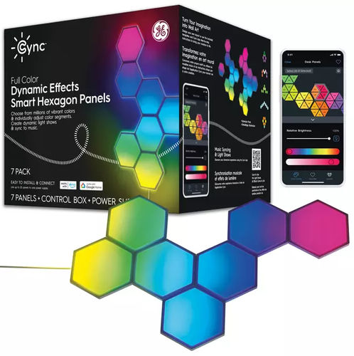 Pannello led a muro - GE CYNC DYNAMIC - GE Lighting - per soffitto / RGB / dimmerabile