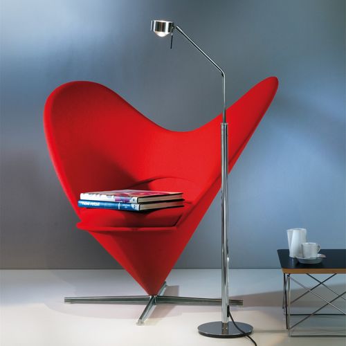 Lampada da terra - MOVIE X - Licht im Raum Dinnebier - in ottone / contemporanea / con cavo