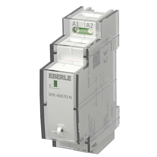 Relè elettromeccanico 230 V AC - SPR 490 70 N - Eberle Controls - NA/NC / di accoppiamento / su guida DIN