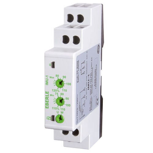 Relè elettromeccanico 230 V AC - IMU-1 - Eberle Controls - NA/NC / monofase / su guida DIN