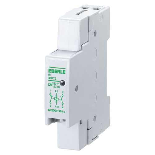 Relè elettromeccanico 230 V AC - IR 49072 - Eberle Controls - NA/NC / monofase / su guida DIN