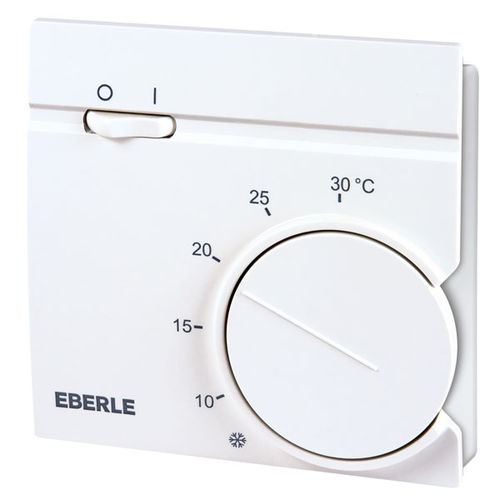 Termostato meccanico - RTR 9164 - Eberle Controls - manuale / per riscaldamento / a muro