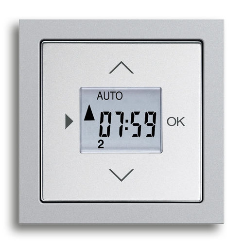 Interruttore per persiana avvolgibile - COMPACT-TIMER - BUSCH-JAEGER - per tenda avvolgibile / automatico / non incassato